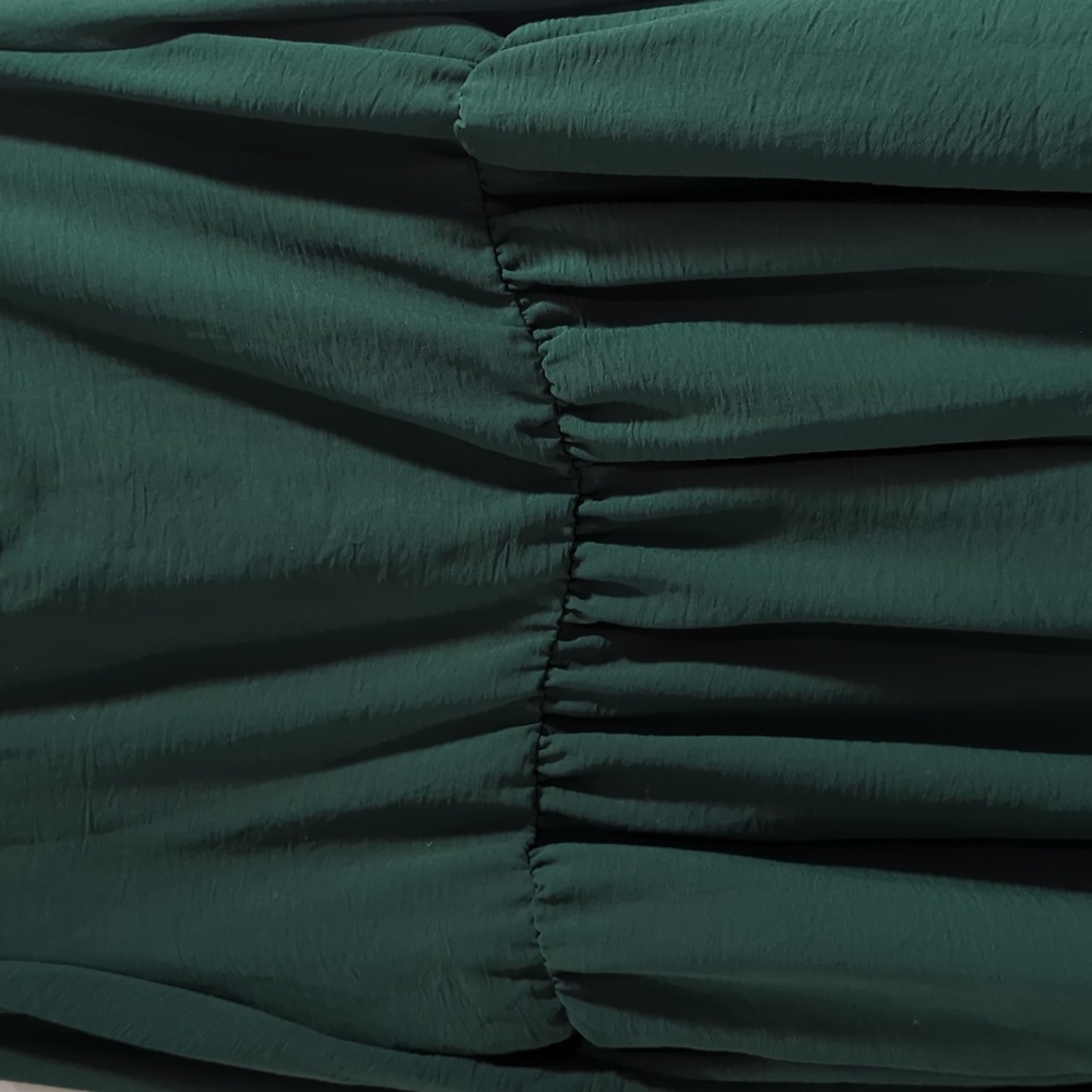 Green Ruffle Blouse - Picture 6 of 6